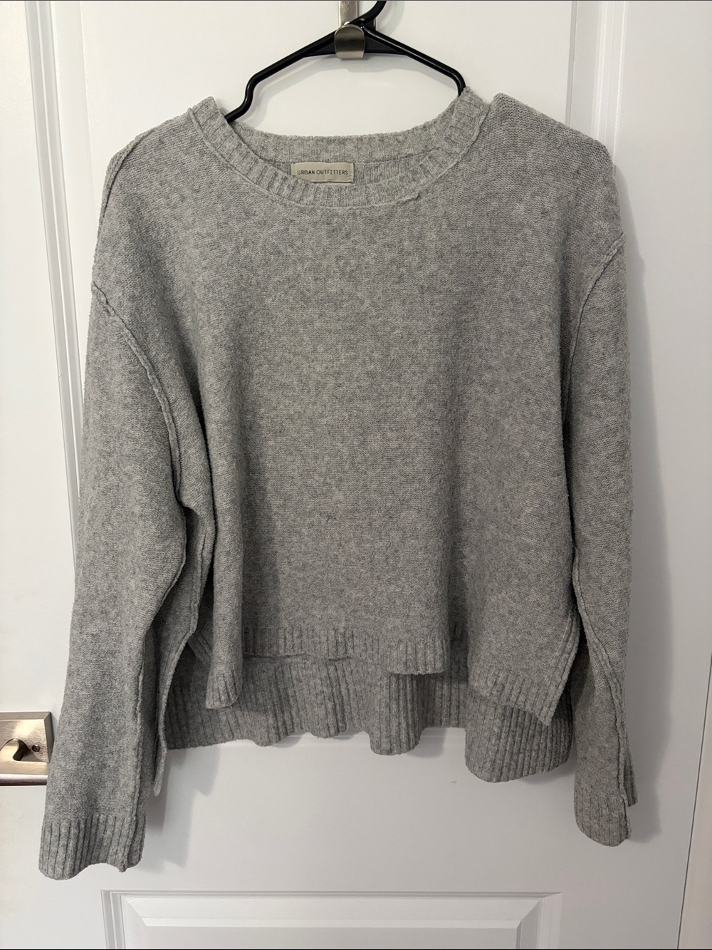 Urban Outfitters Light Gray Crewneck Pullover Sweater